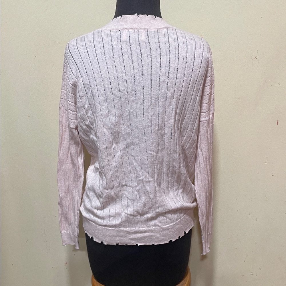 27 miles V-Neck Ribbed Sweater - Picture 2 of 4